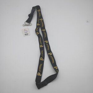 Lanyard Neck Clip Keychain  Pittsburgh Pirates